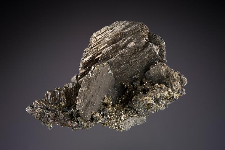 ANDORITE on PYRITE